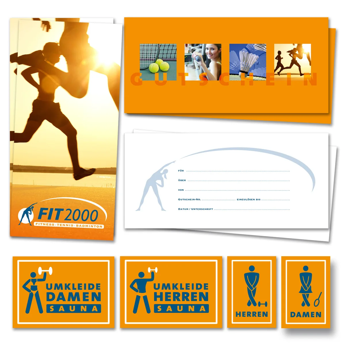 Illustration von Jenne Baule-Prinz: FIT 2000, Fitnessclub (Bild 2 von 2)