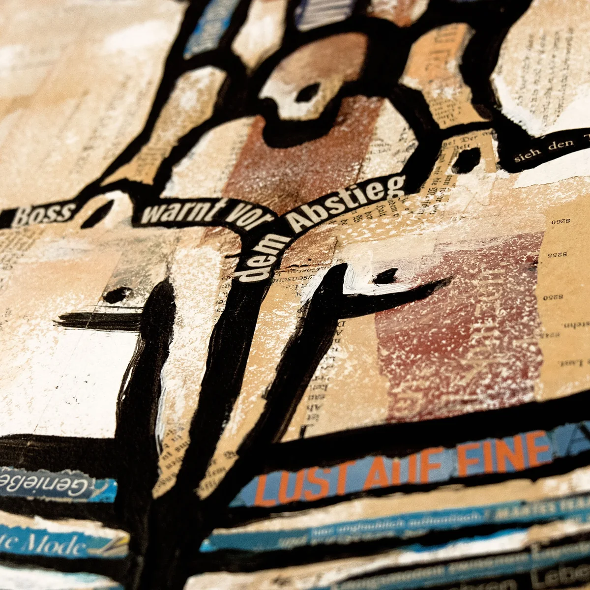 Illustration von Jenne Baule-Prinz: Eindrücke, Ausstellung (Bild 3 von 4)