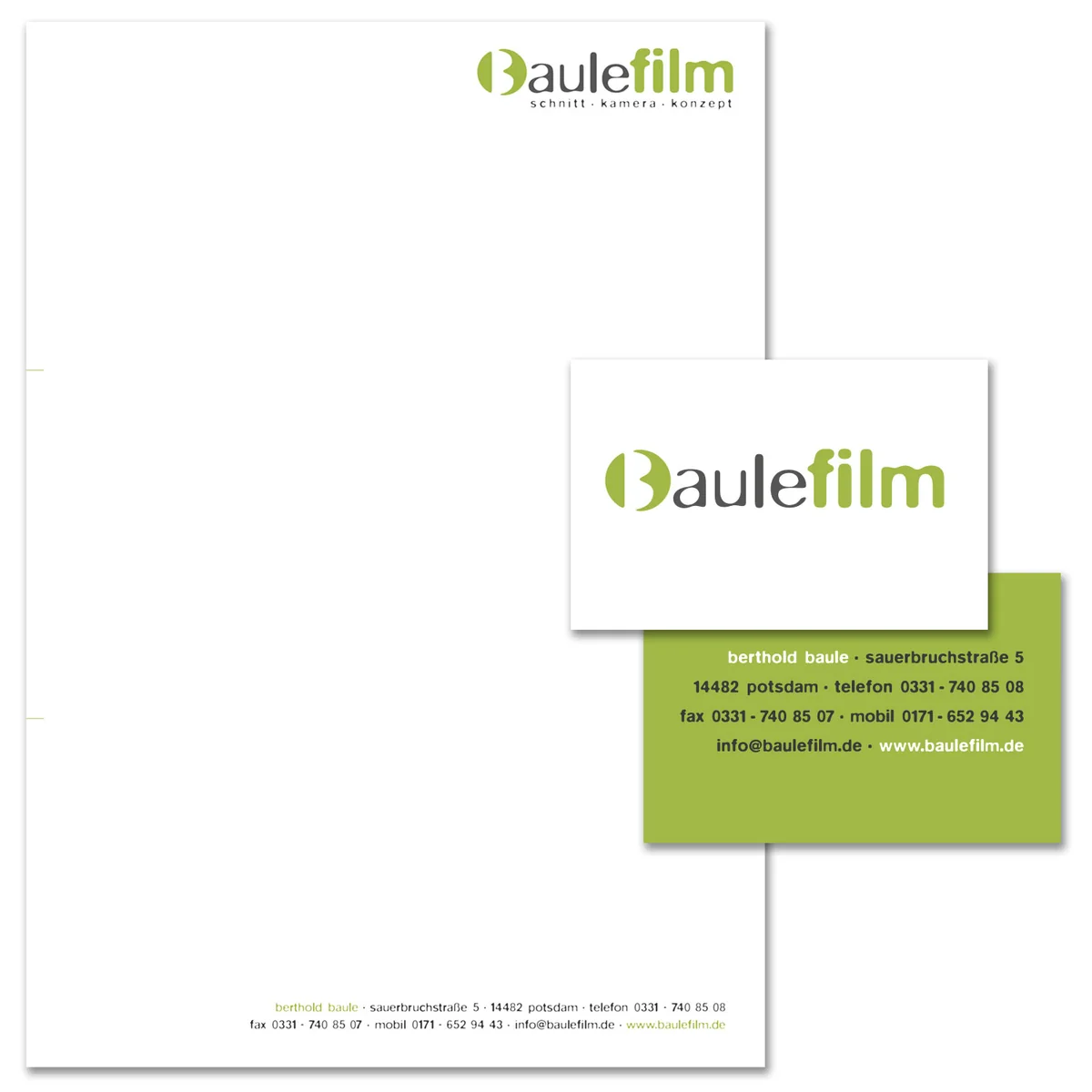 Illustration von Jenne Baule-Prinz: Baulefilm, Filmproduktion (Bild 1 von 2)
