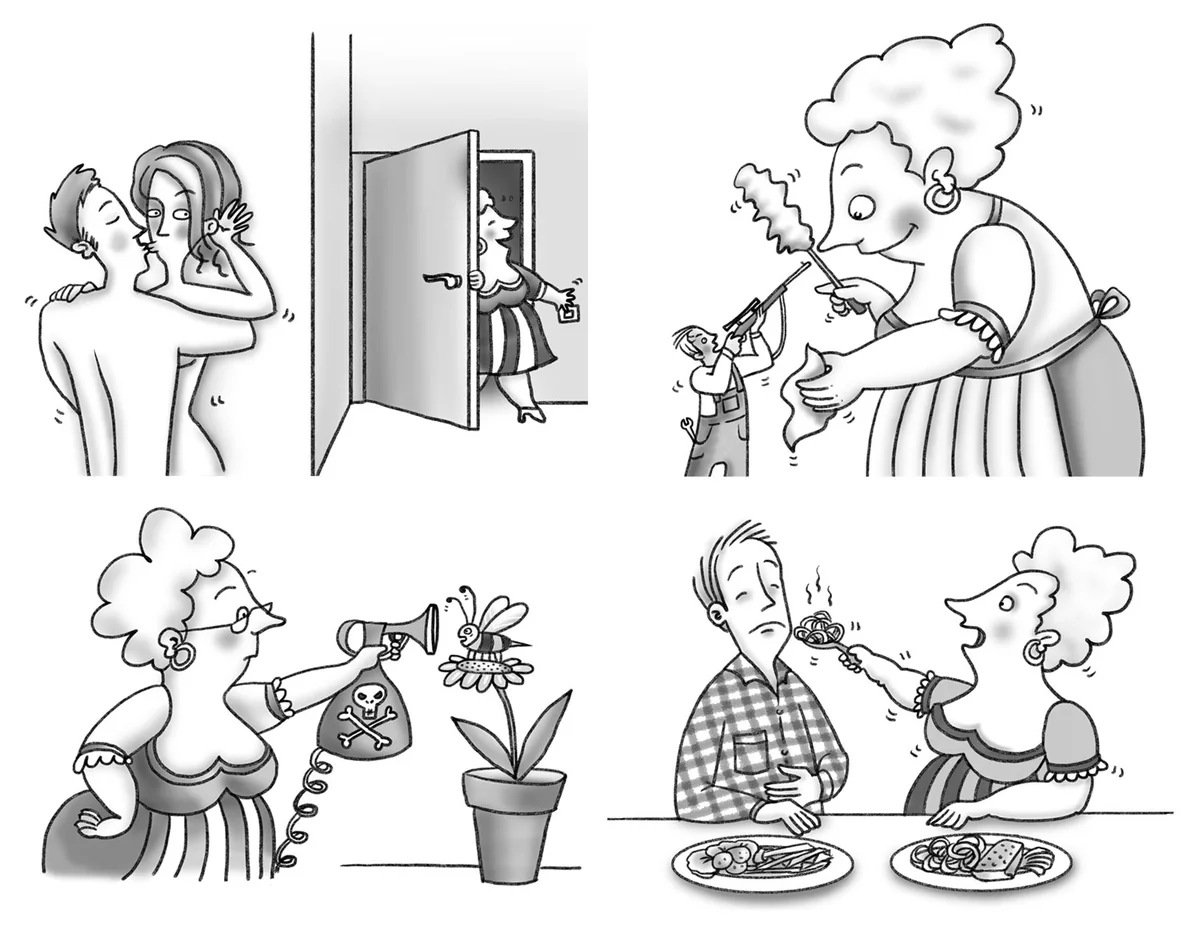 Illustration von Jenne Baule-Prinz: Illustrierte Biografie für Carmen Liebs (Bild 1 von 2)