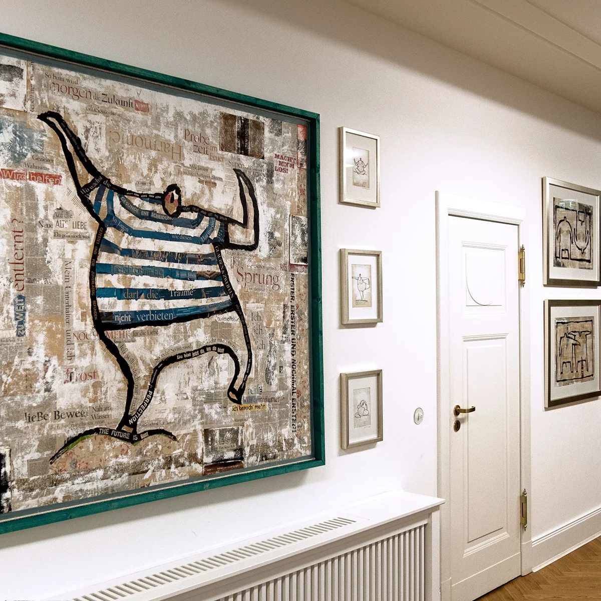 Illustration von Jenne Baule-Prinz: Eindrücke, Ausstellung (Bild 1 von 4)