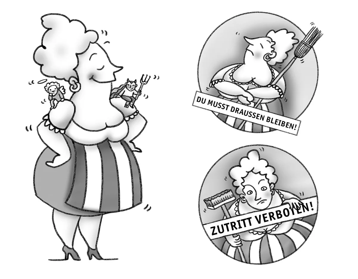 Illustration von Jenne Baule-Prinz: Illustrierte Biografie für Carmen Liebs (Bild 2 von 2)