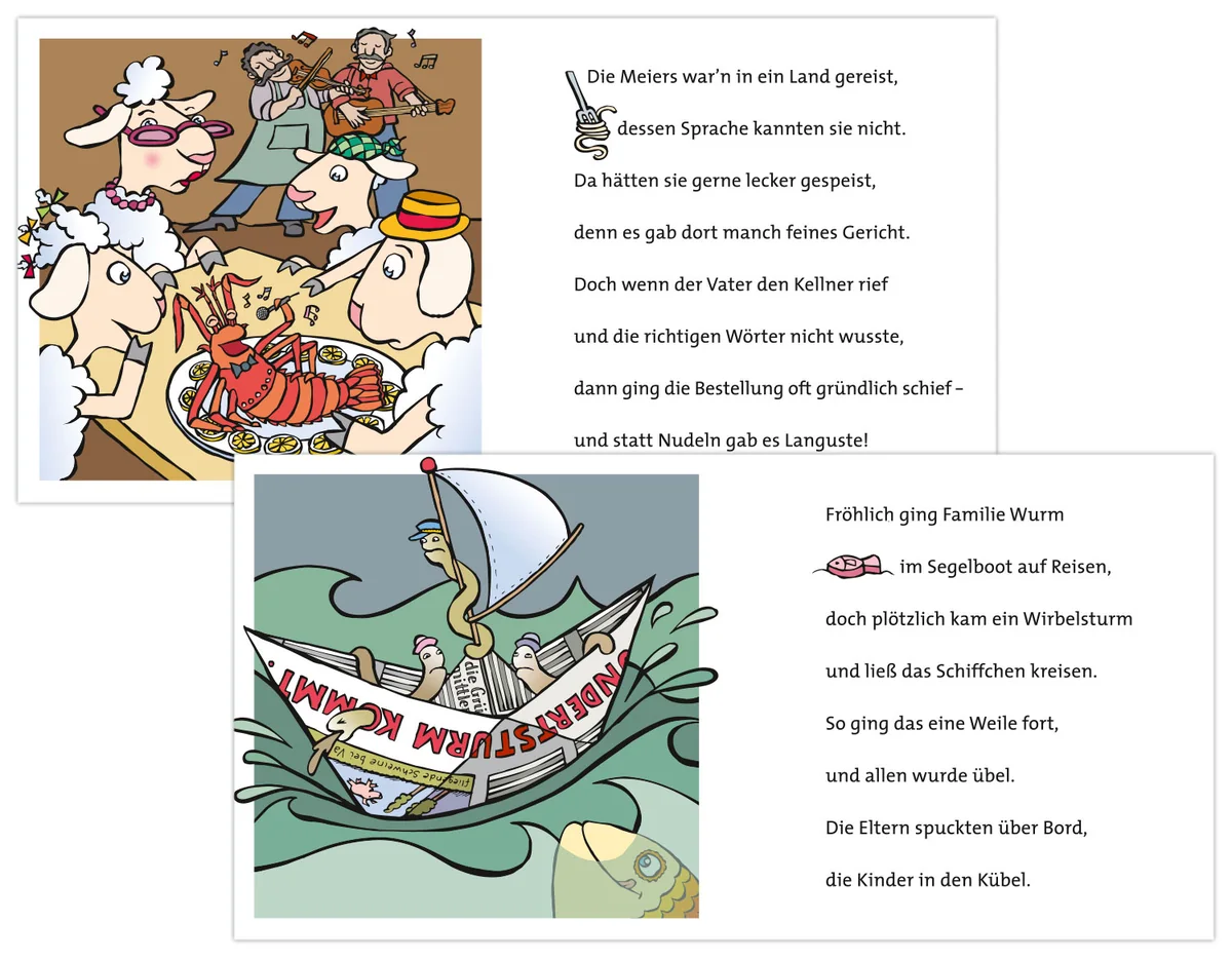Illustration von Jenne Baule-Prinz: Give-away Reimbuch, Dr. Loges (Bild 3 von 3)
