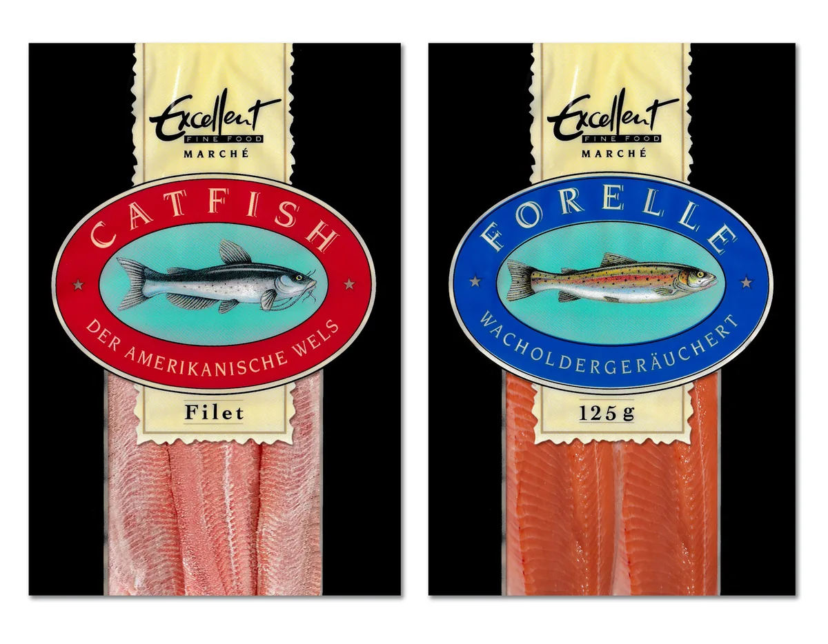 Illustration von Jenne Baule-Prinz: Excellent Fine Food für Heye & Partner (Bild 1 von 2)