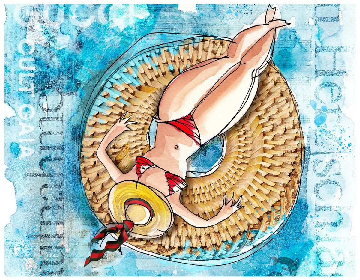 Illustration von Jenne Baule-Prinz: Illustrationen für Nargis Modemagazin (Bild 2 von 2)